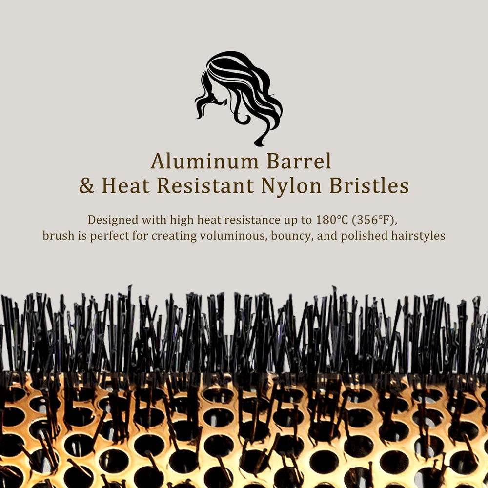 SHINLEA brush offers salon-quality curls or straight styles with ease.
