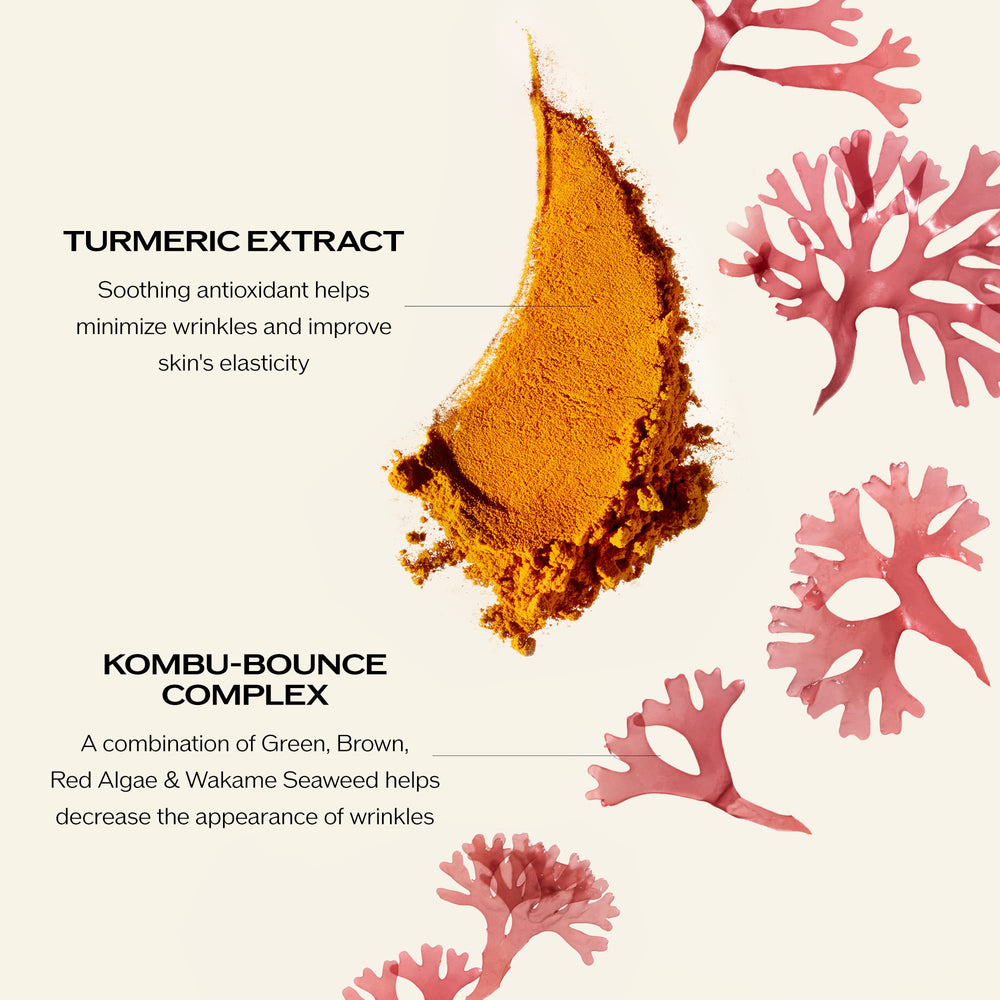 Benefiance day cream texture swirl suggests luxurious spread and even absorption.