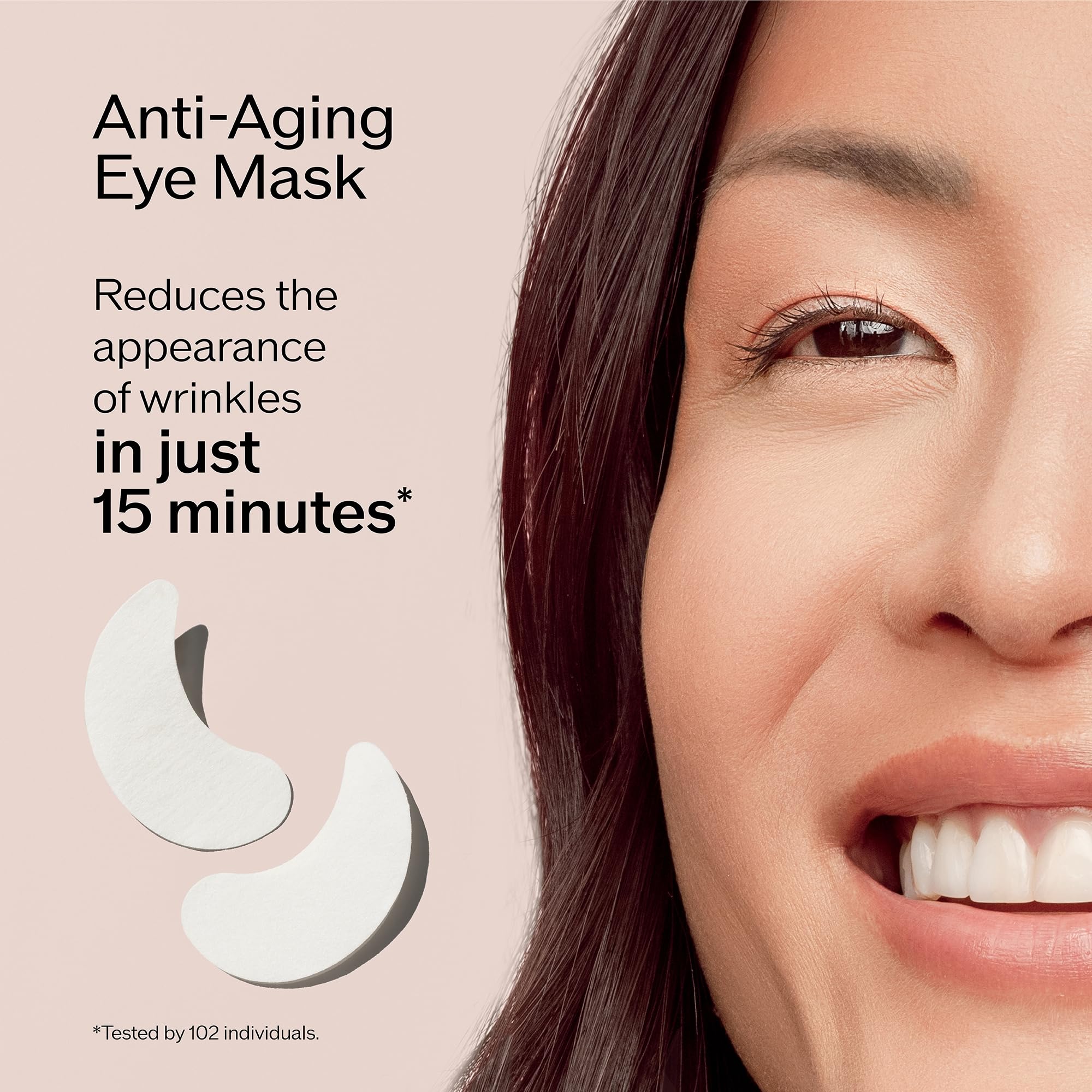 Shiseido Benefiance WrinkleResist24 mask in-use view highlighting Pure Retinol infusion