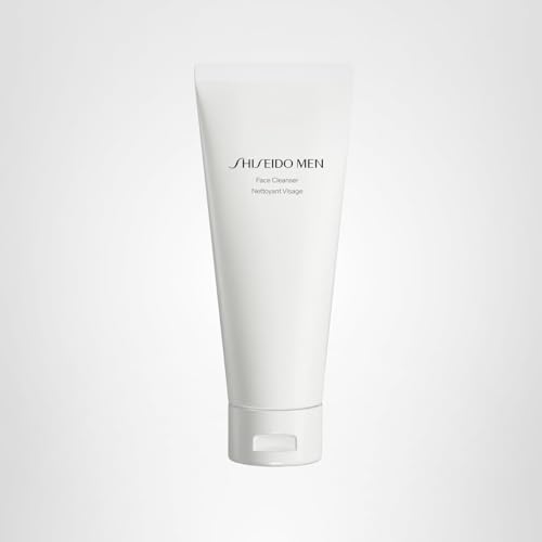 Shiseido Men energized skin after wash with a clean, balanced feel.