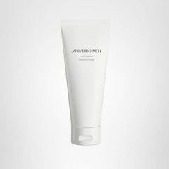 Shiseido Men energized skin after wash with a clean, balanced feel.