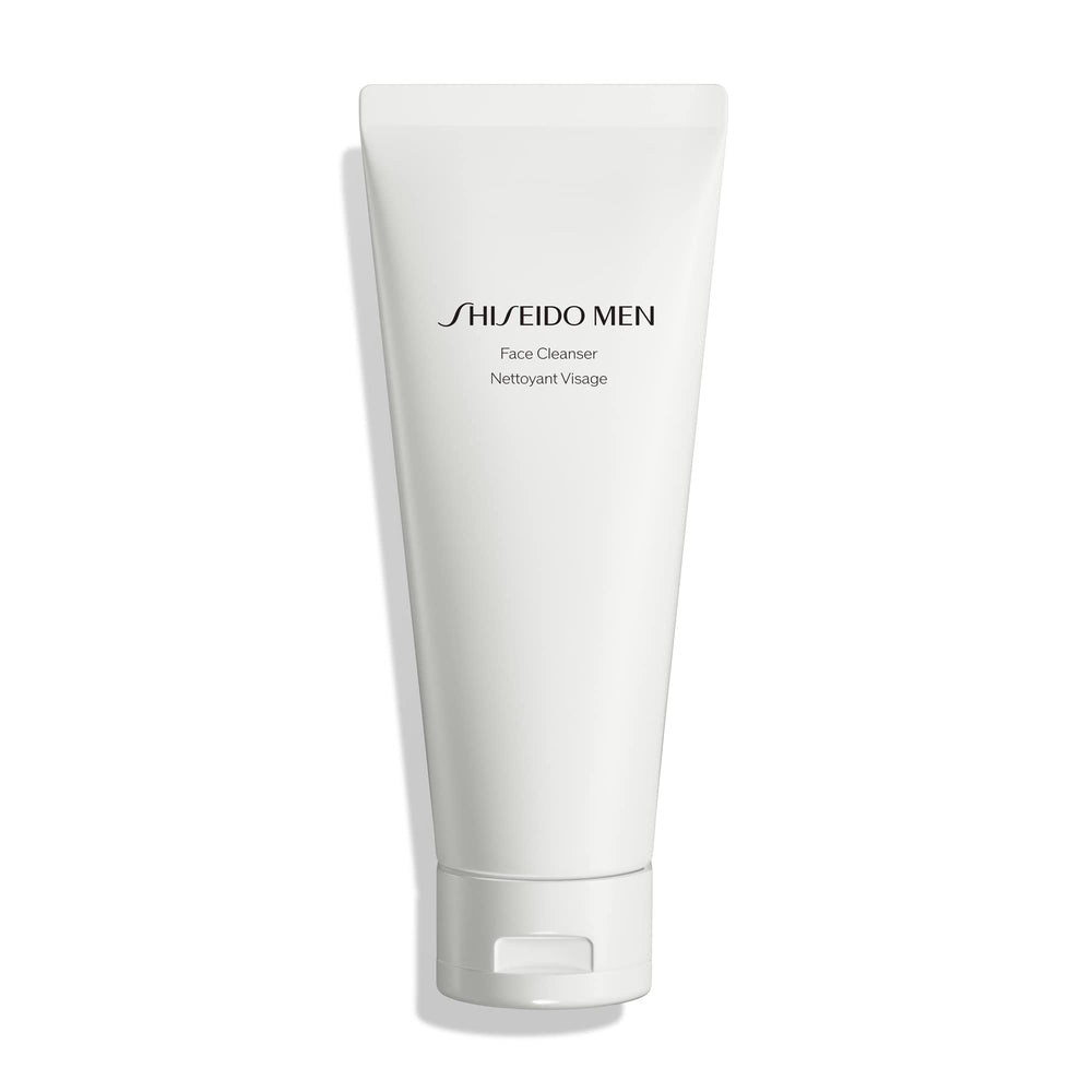 Shiseido Men face cleanser with foaming lather cleanses dirt and oil for refreshed skin.