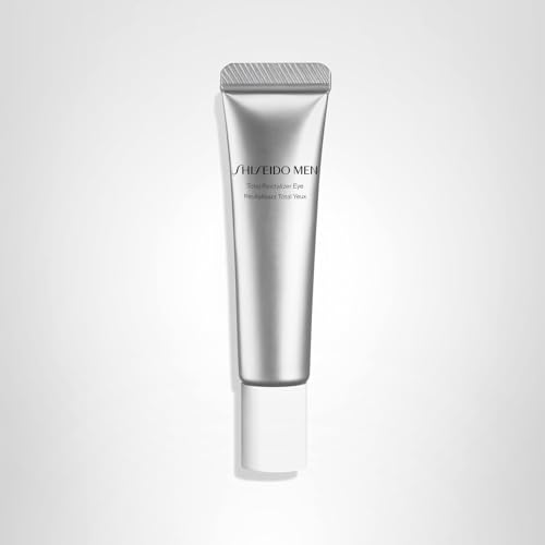 Shiseido Men Total Revitalizer Eye Cream packaging shot highlighting premium design