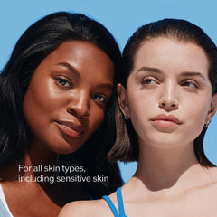 Shiseido body application shows broad coverage suitable for outdoor activities.