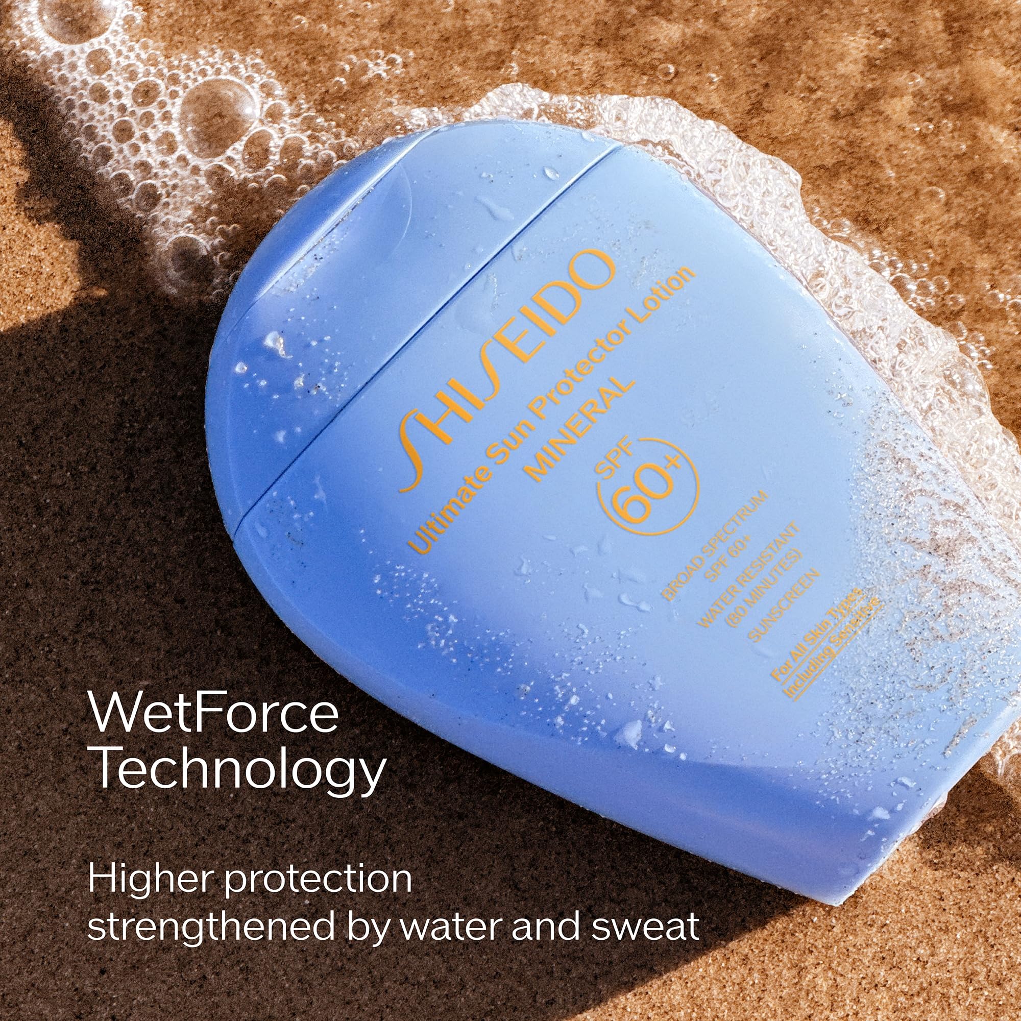 Shiseido fragrance-free formula offers clean feel.