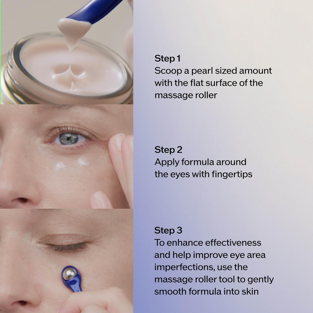 Shiseido Vital Perfection morning and evening routine visual