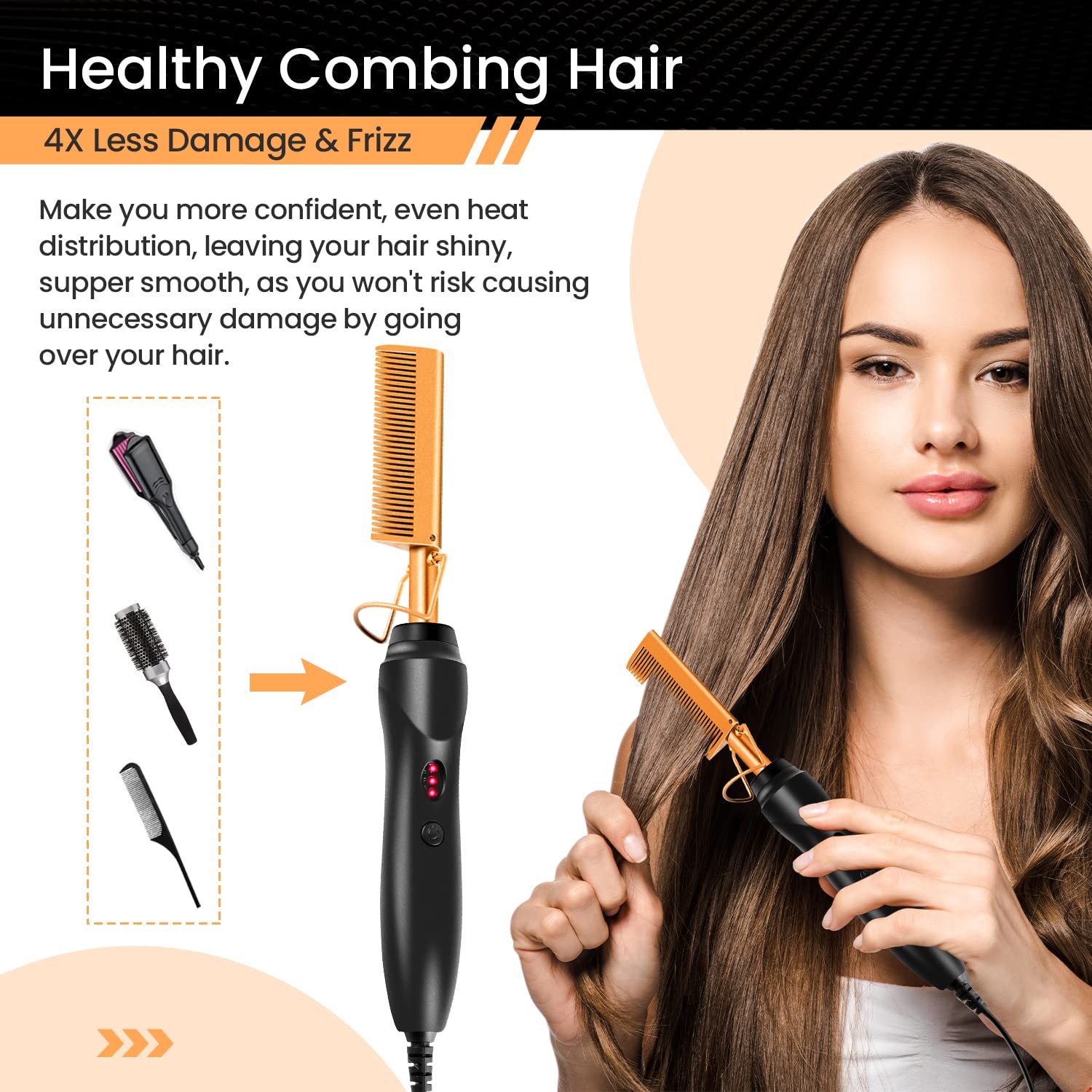 Shiyalan hot comb set packaging and contents