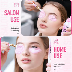 Cleansing brush for lashes from Shmian enhances gentle daily maintenance.