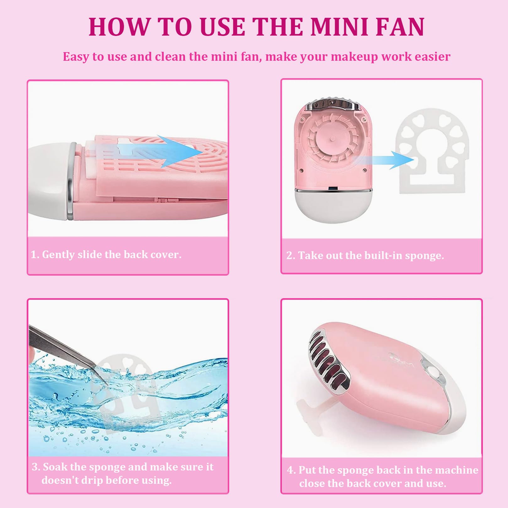 Shmian lash fan dryer usb-rechargeable shows cordless operation during sessions