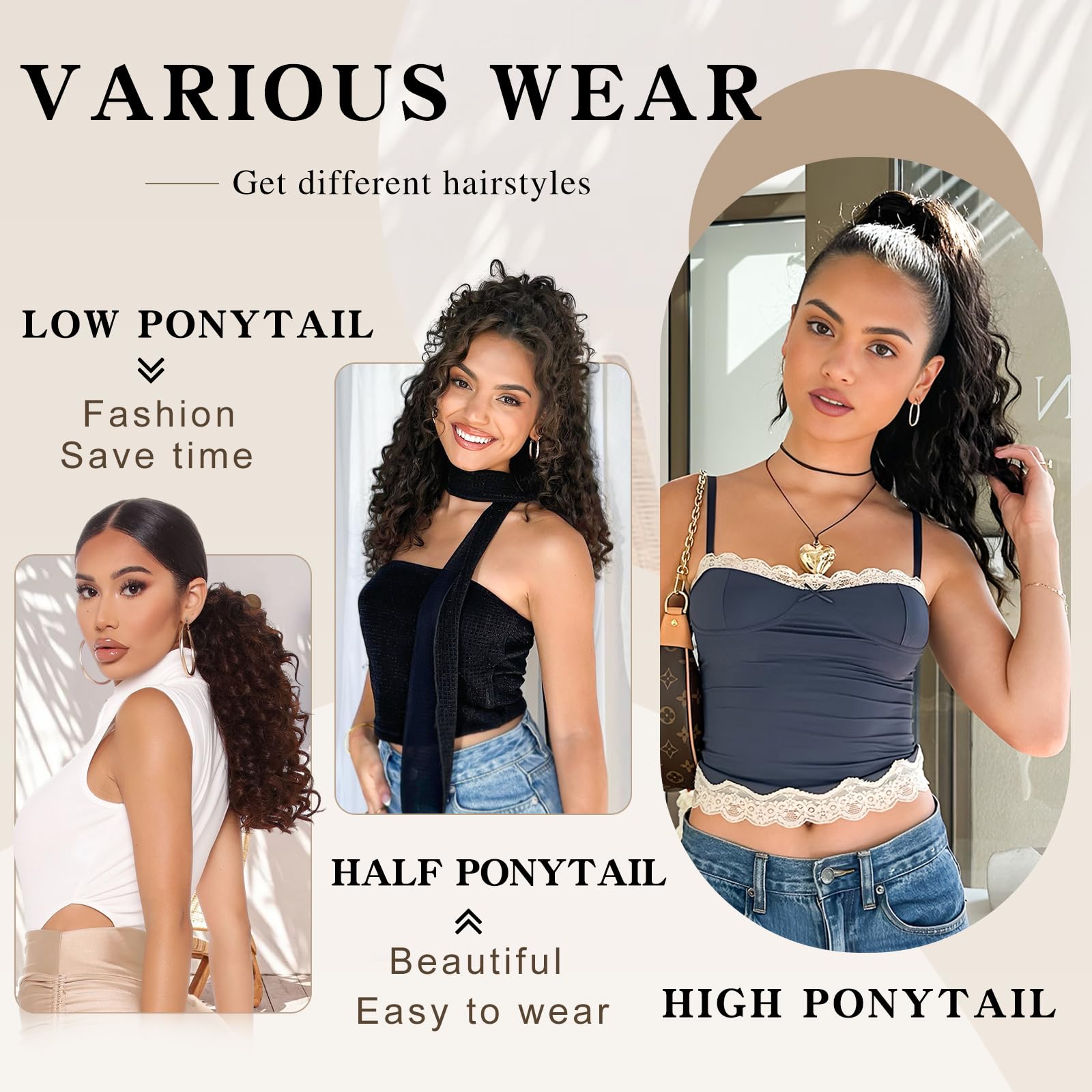 SHNMIN clip-in hair extension soft texture for comfortable daily wear