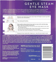 shokunin Megurism mascarilla para ojos sin perfume, descanso suave y reconfortante