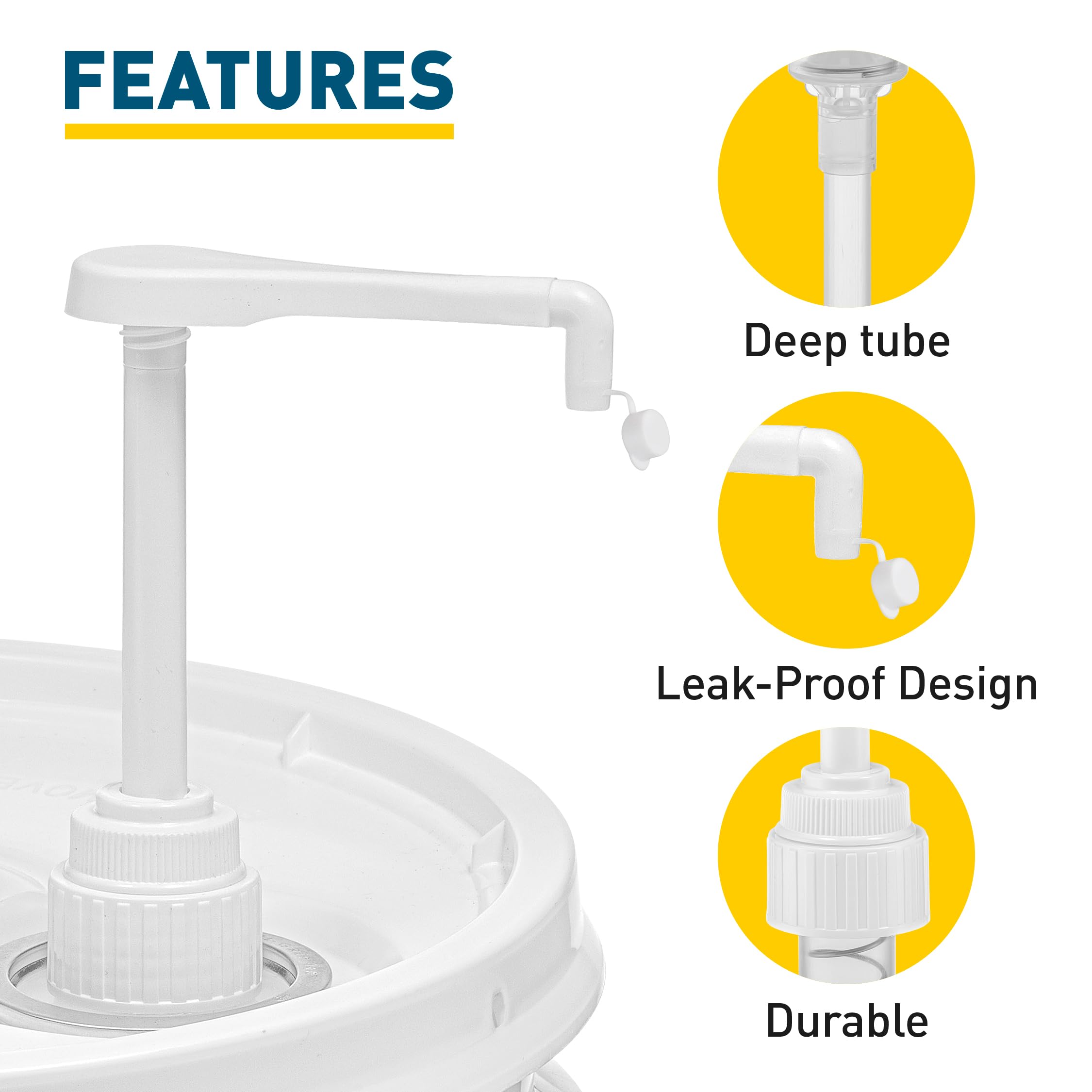Shopperals BPA-free plastic construction emphasizes safety and long-lasting use.