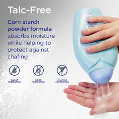 Shower To Shower polvo lavanda absorbe sudor para todo el día
