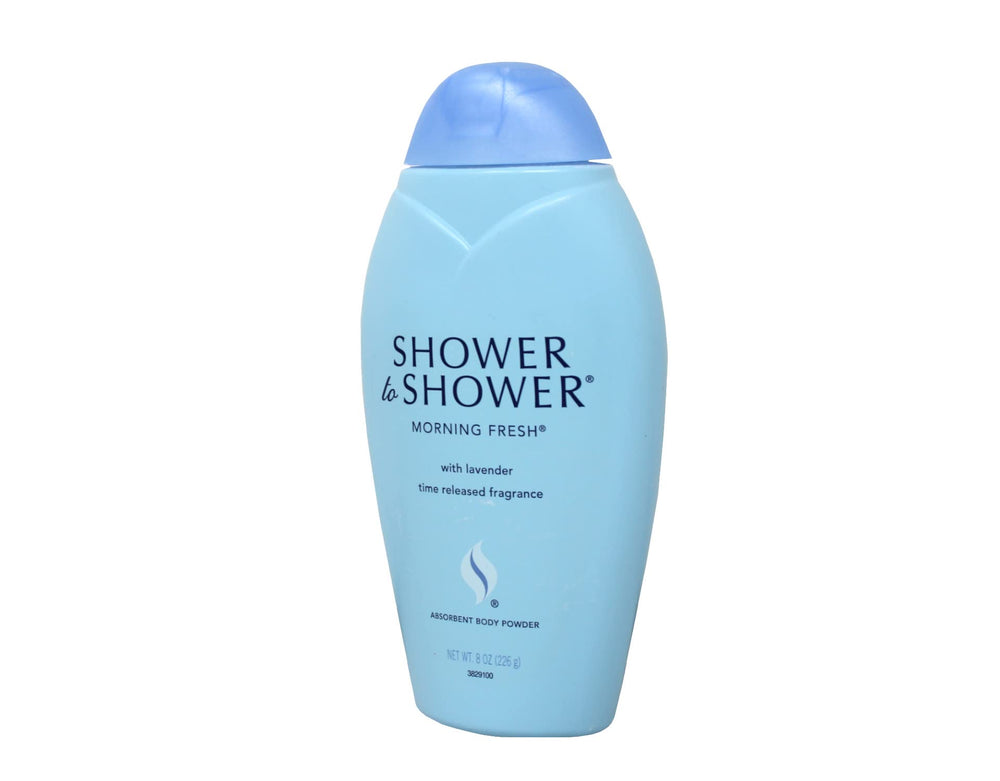 Shower To Shower absorption formula supports dry skin comfort.
