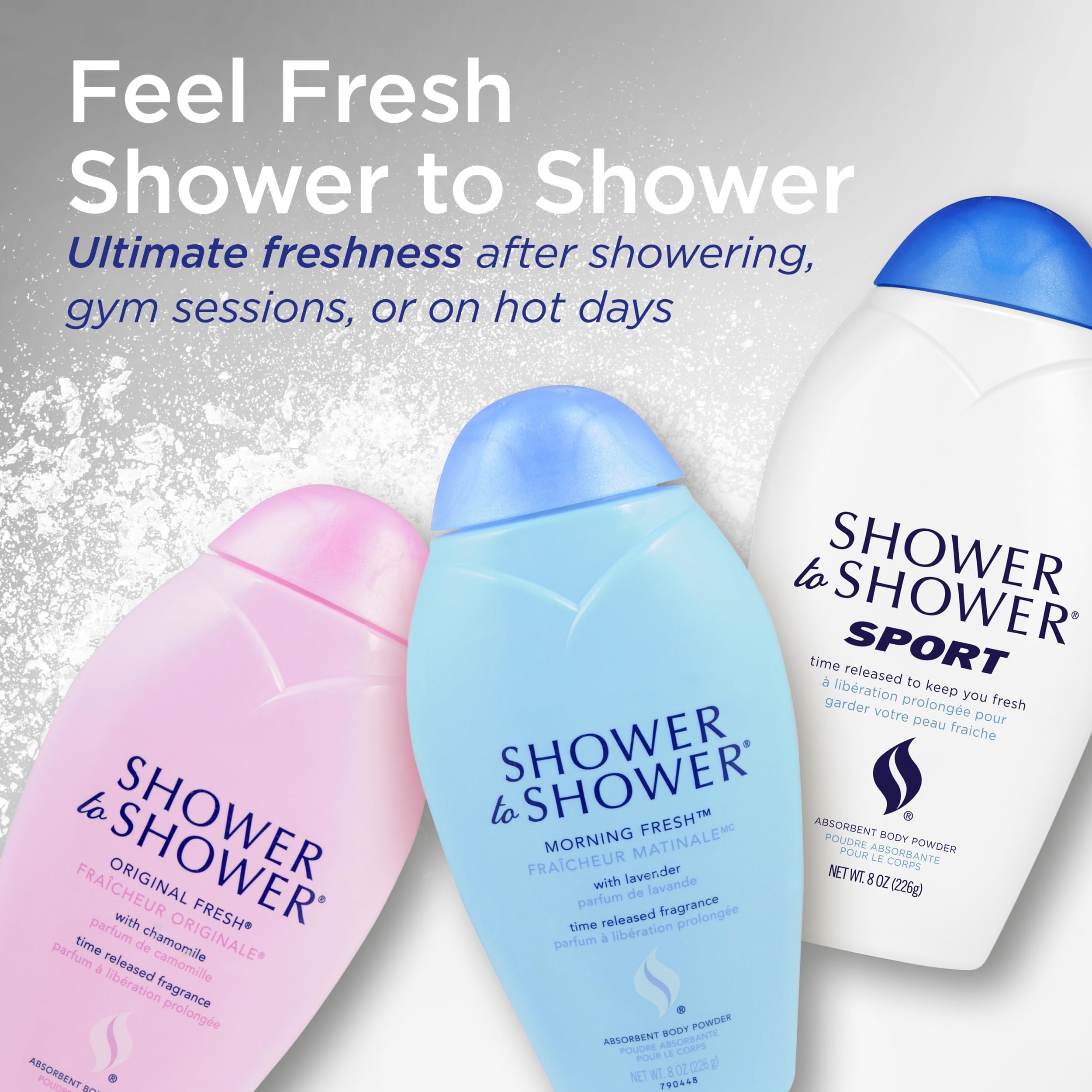 Shower To Shower frescura prolongada con lavanda