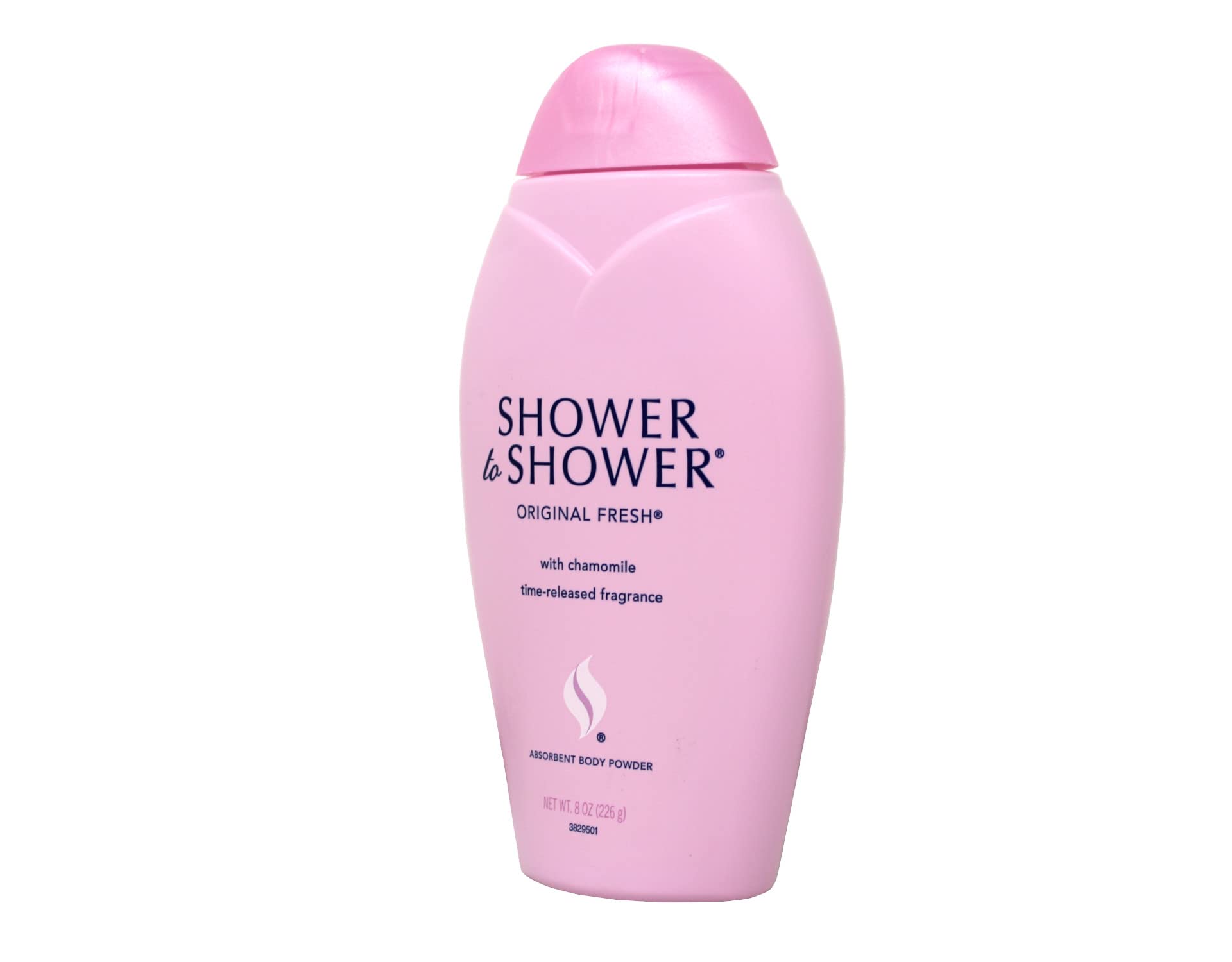 Shower To Shower envase abierto: fácil medir