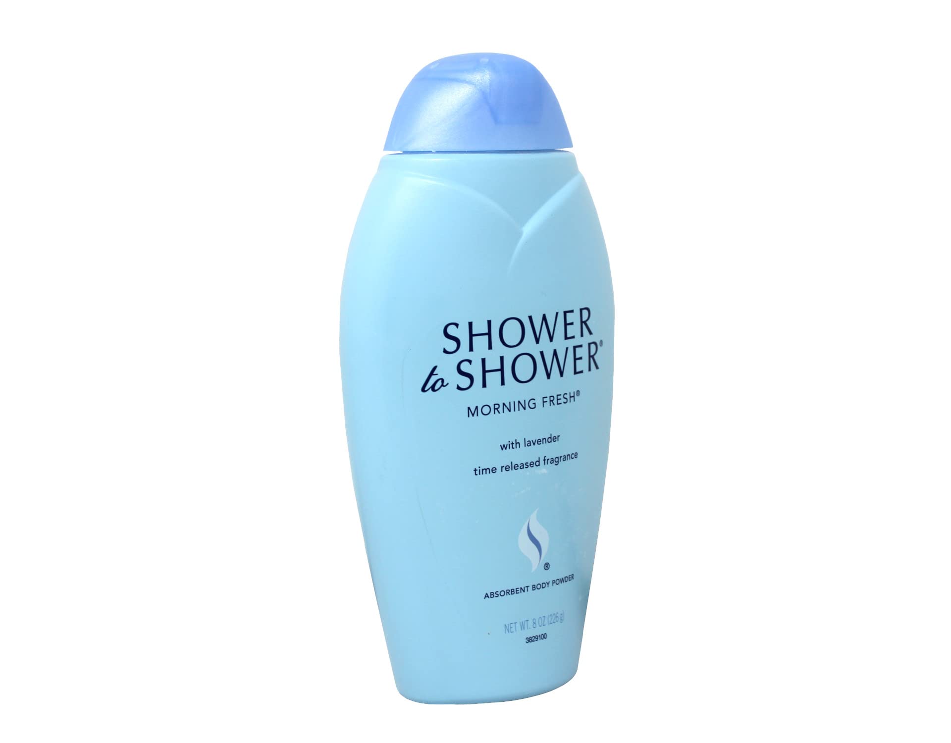 Shower To Shower time-released fragrance showcases long-lasting scent.