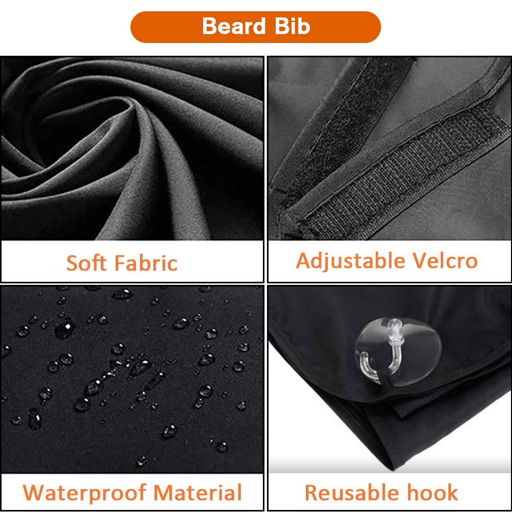 Showvigor waterproof nylon material safeguards skin and clothing during grooming sessions.