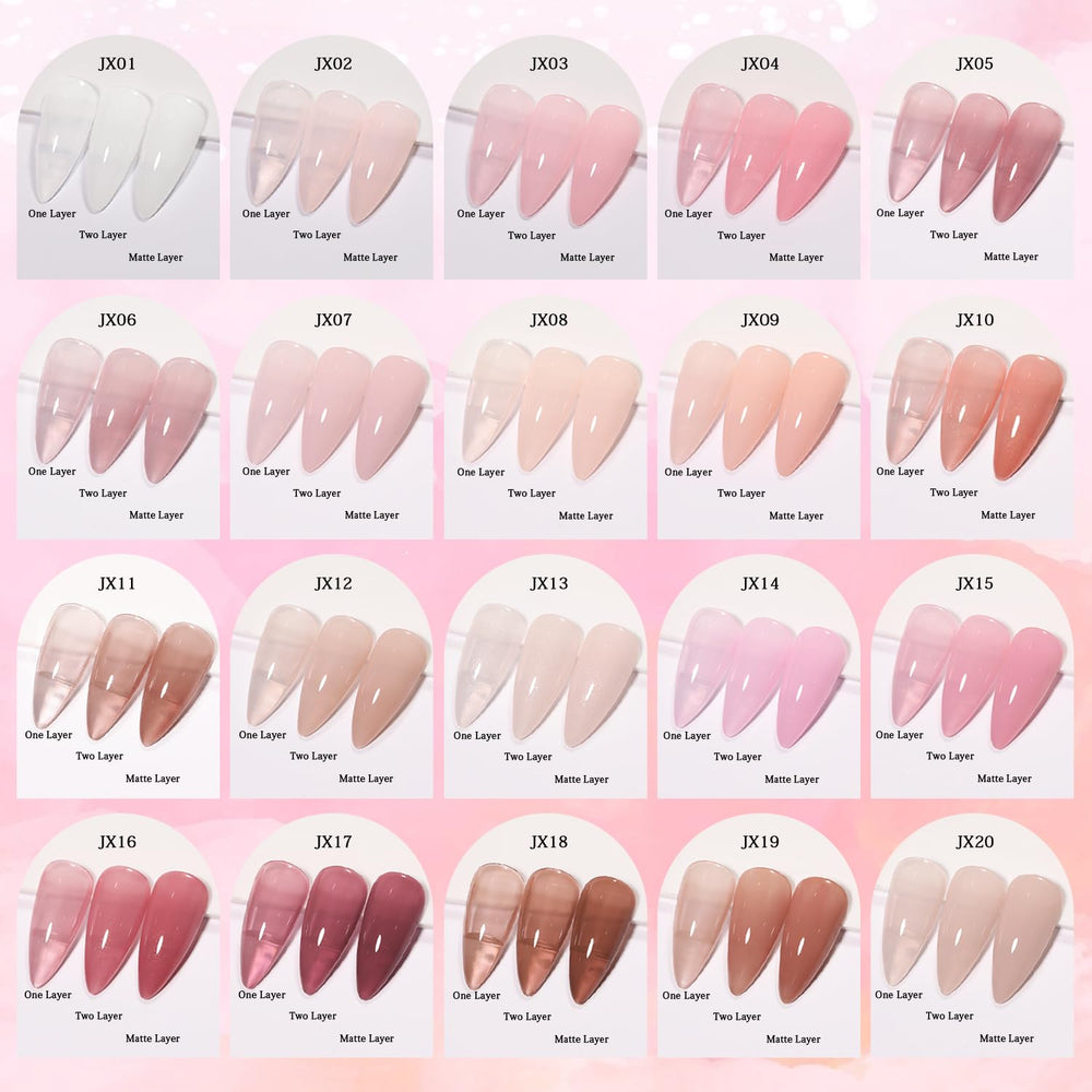 SHOYUM Jelly Nude Glossy Top Coat adds high shine and durability