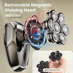 SHPAVVER detachable magnetic head enables easy cleaning and maintenance