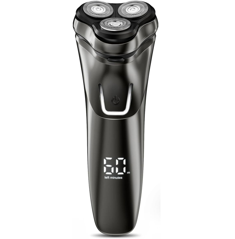 SHPAVVER electric razor for men cordless wet/dry with precision blades for sensitive skin.