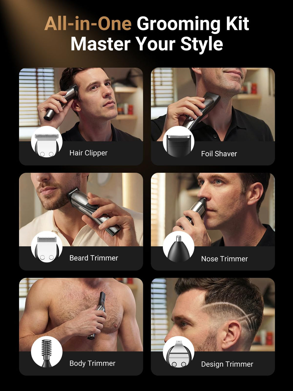 SHPAVVER guide comb 3mm for close beard lines.