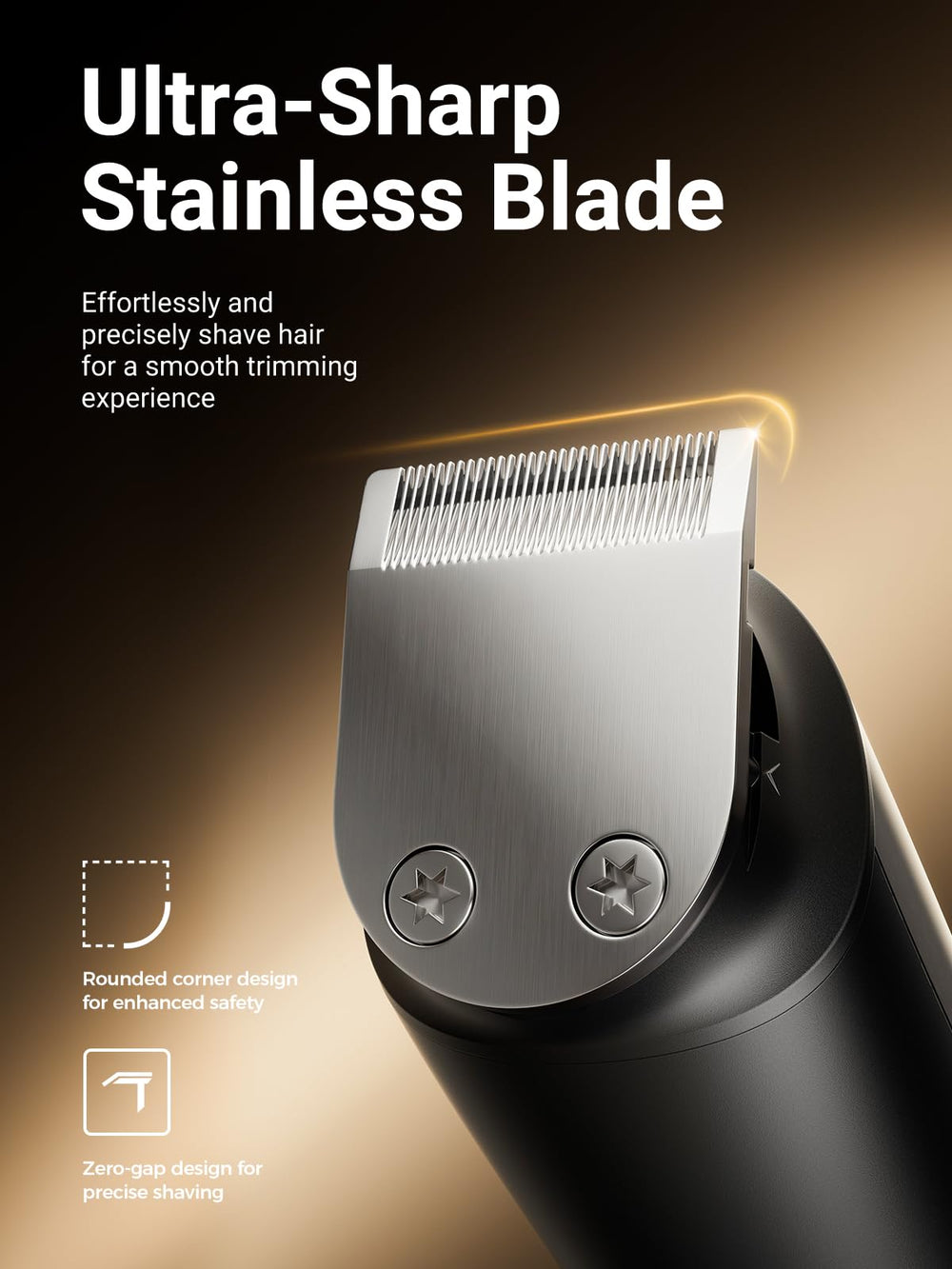 SHPAVVER guide comb 9mm for defined facial trim.