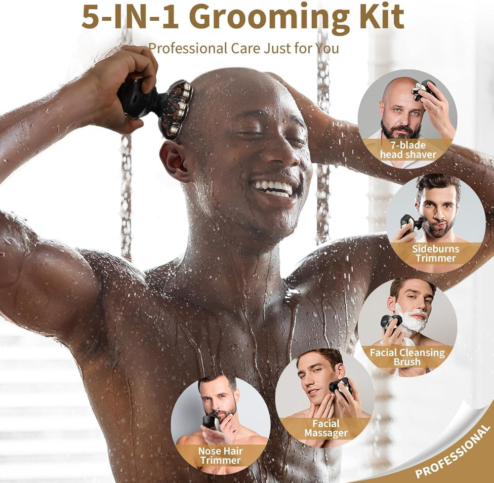 SHPAVVER Ink Gold nose hair trimmer for detailing grooming