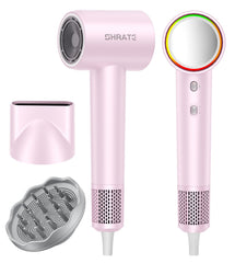 SHRATE professional hair dryer front view showing fast drying performance