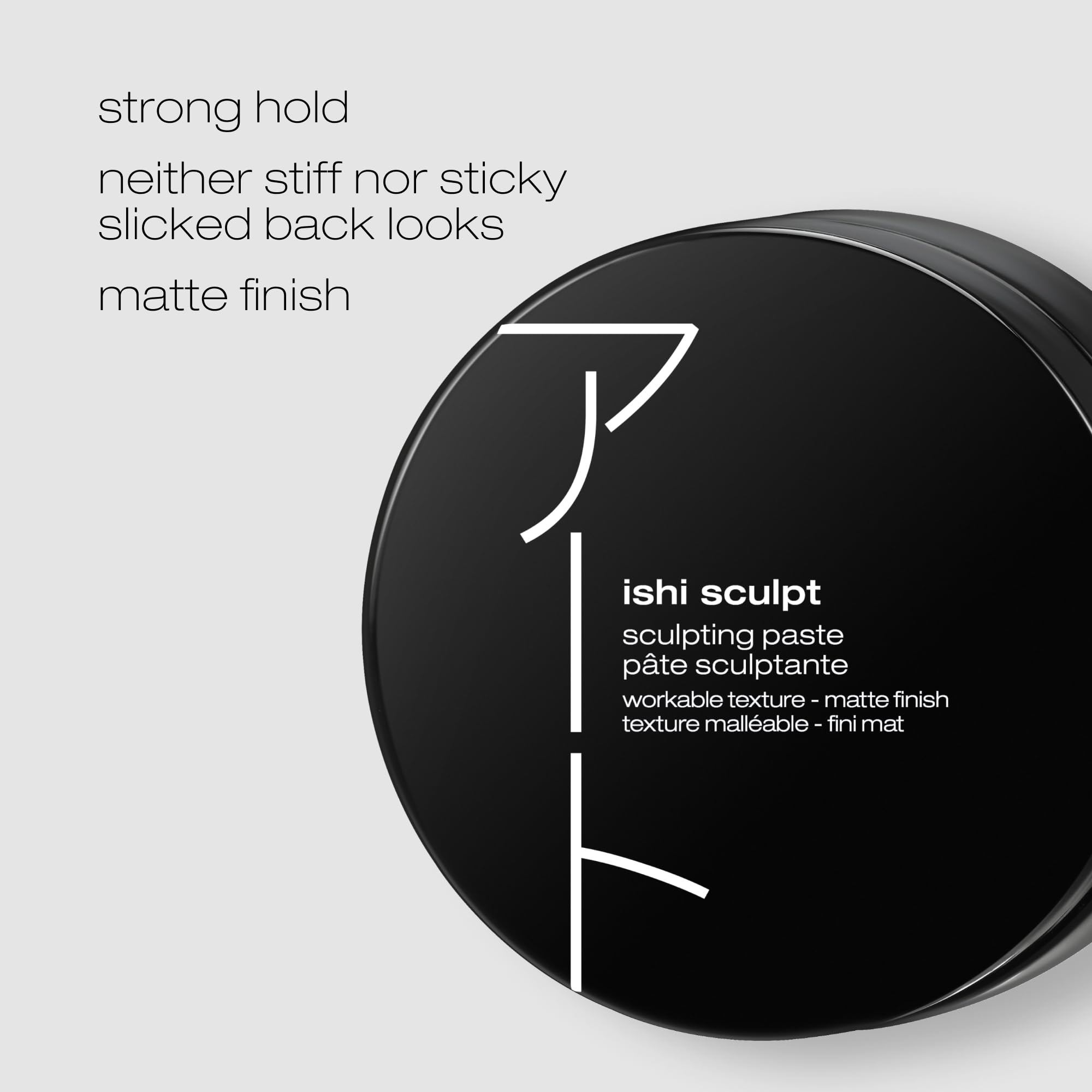 shu uemura art of hair ishi sculpt texturizing paste on damp hair for textured style
