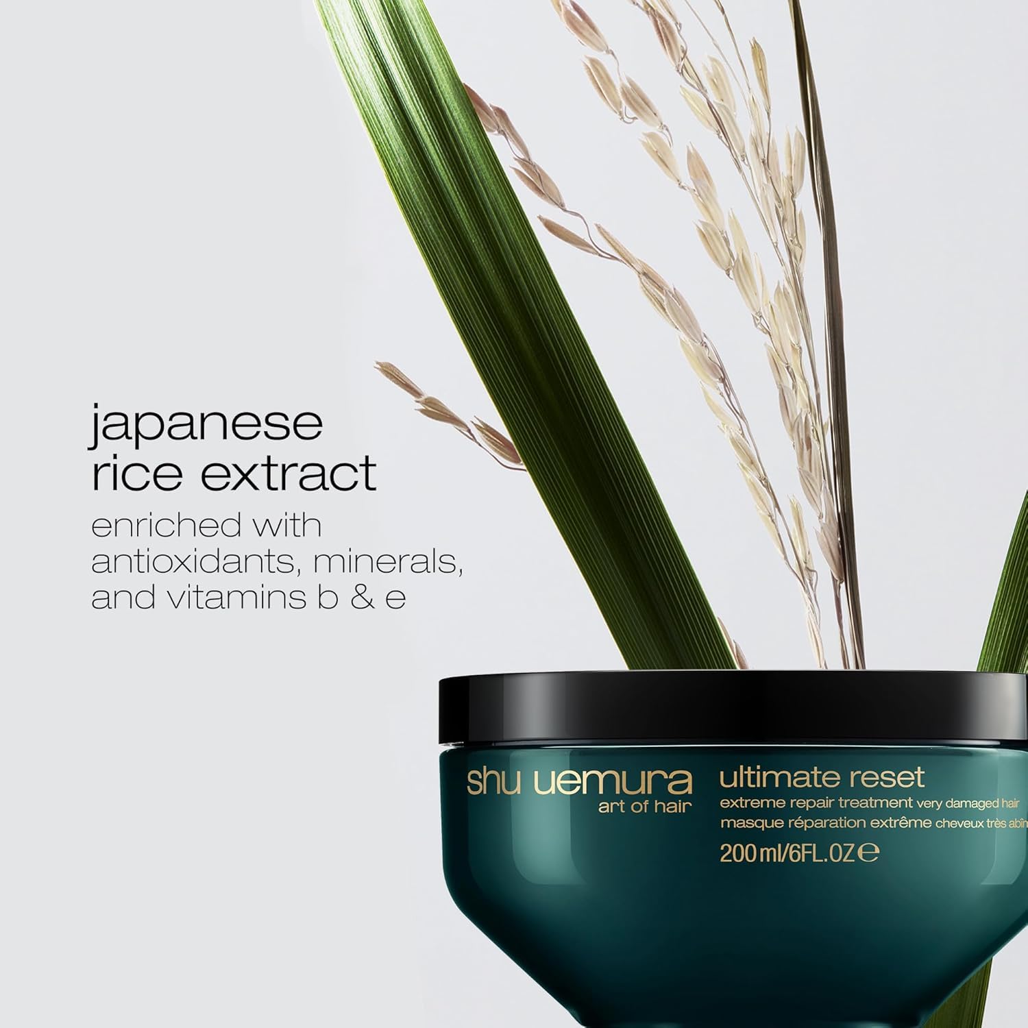 shu uemura art of hair ultimate reset mask fragrance evokes fresh spa ritual