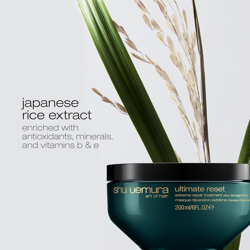 shu uemura art of hair ultimate reset mask fragrance evokes fresh spa ritual
