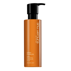 Shu Uemura Art of Hair Urban Moisture bottle pour for even application and hydration