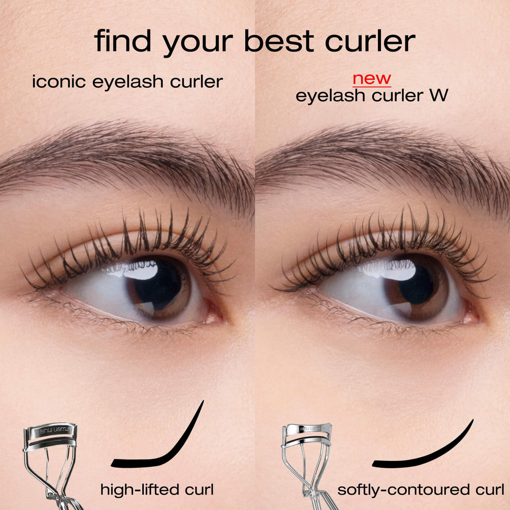 Shu Uemura ergonomic handle design for comfortable one-squeeze curling