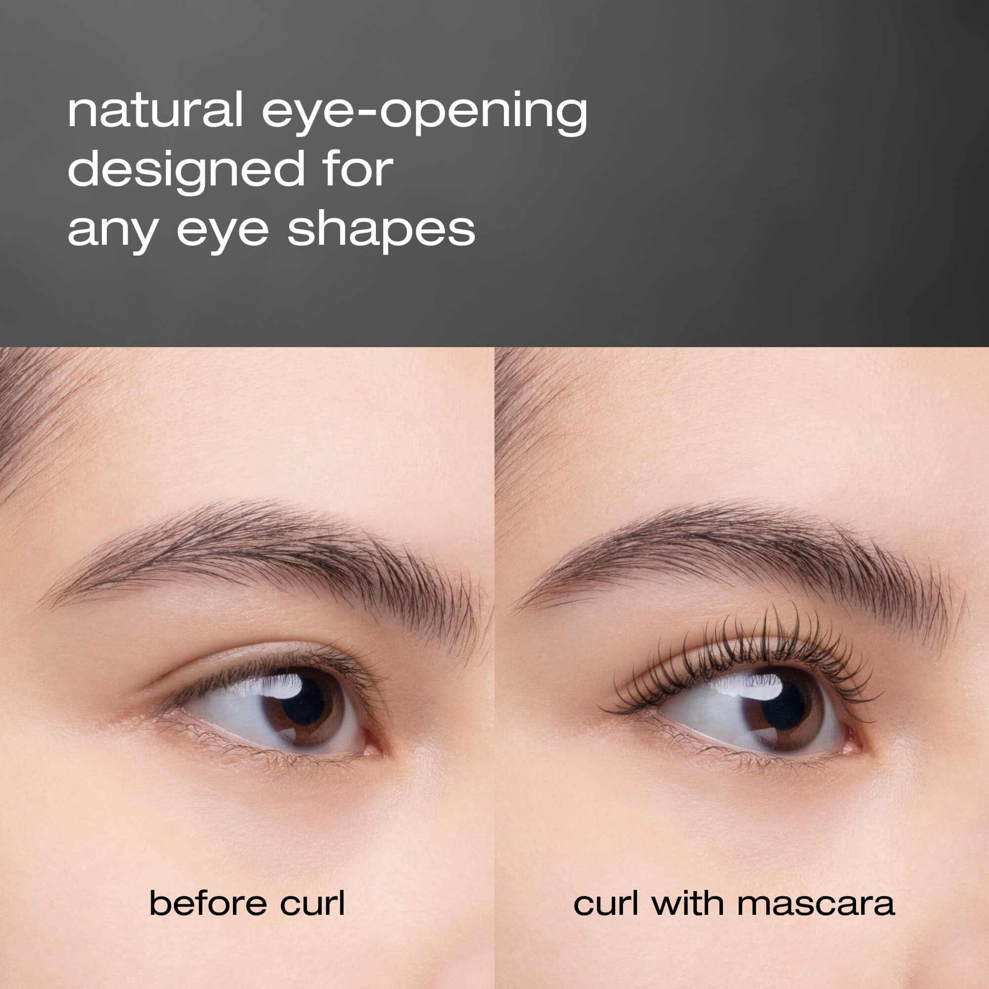 Shu Uemura curler with supporting rubber to reduce lash damage during use