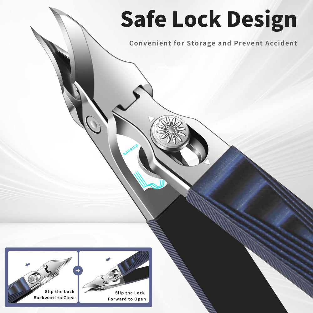 ShuangZ.X ergonomic G10 handles provide a secure non-slip grip.
