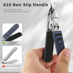 ShuangZ.X high-strength blades for clean cuts on thick nails.