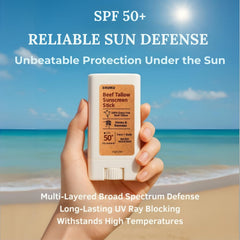 SHUIKU barra de grasa de vaca SPF50, miel y cera ayudan a suavizar la piel.