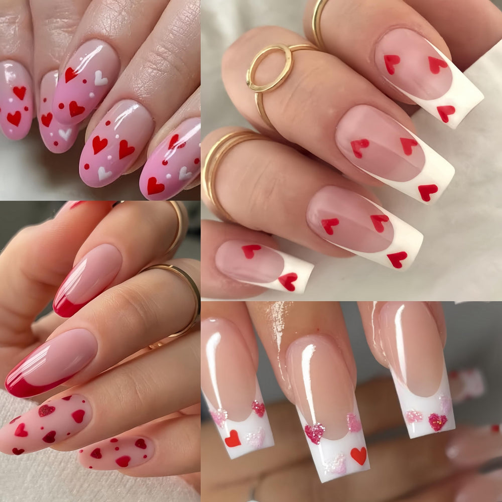 SHUXILIN aplicación facil pegatinas uñas, perfecto para salón o casa.