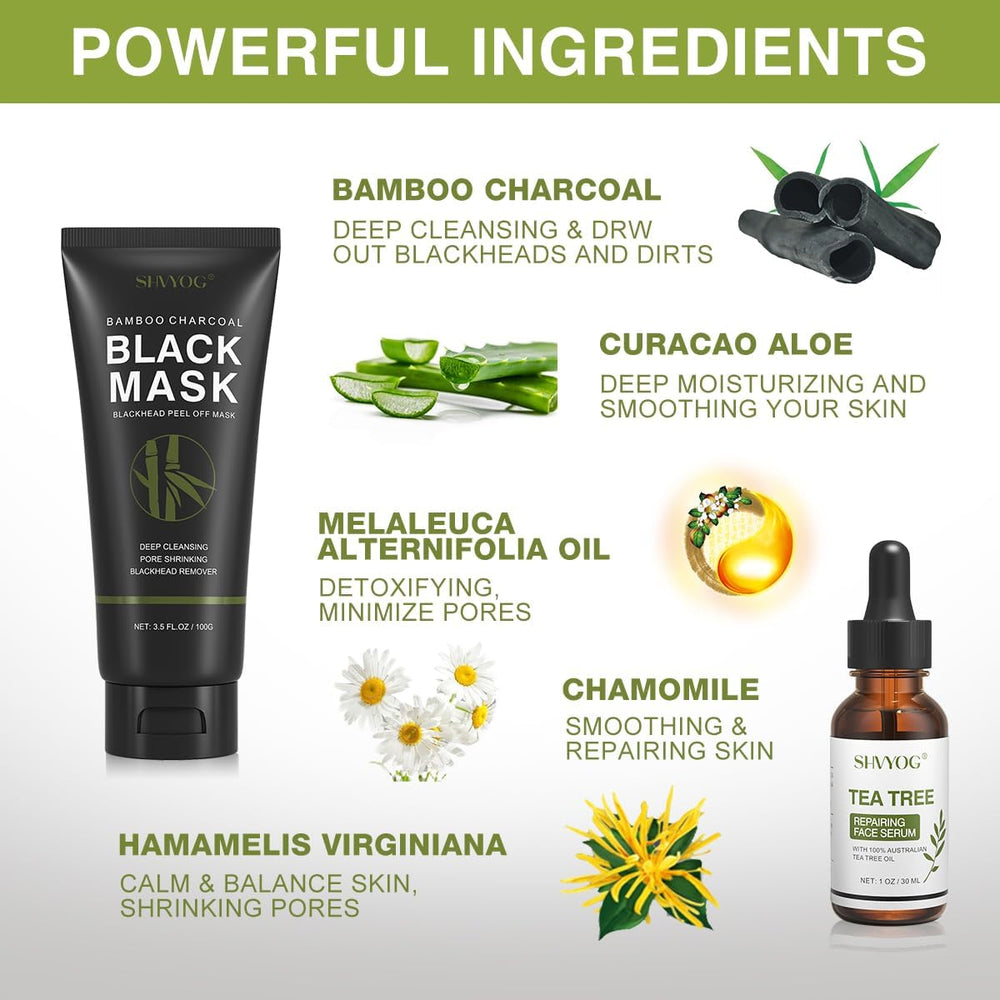SHVYOG serum árbol de té para calmar rojeces y equilibrar la piel