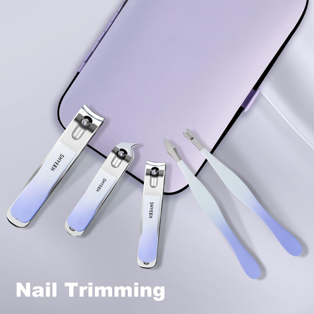 SHYEEH polished blades close-up demonstrates sharp, tear-free clipping.