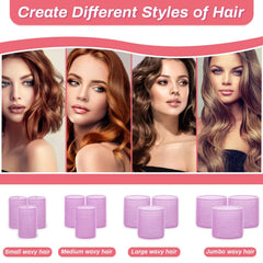 Shynek hair clip pack included to secure rollers