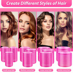 Shynek hair rollers clip-inside view showing securing clips