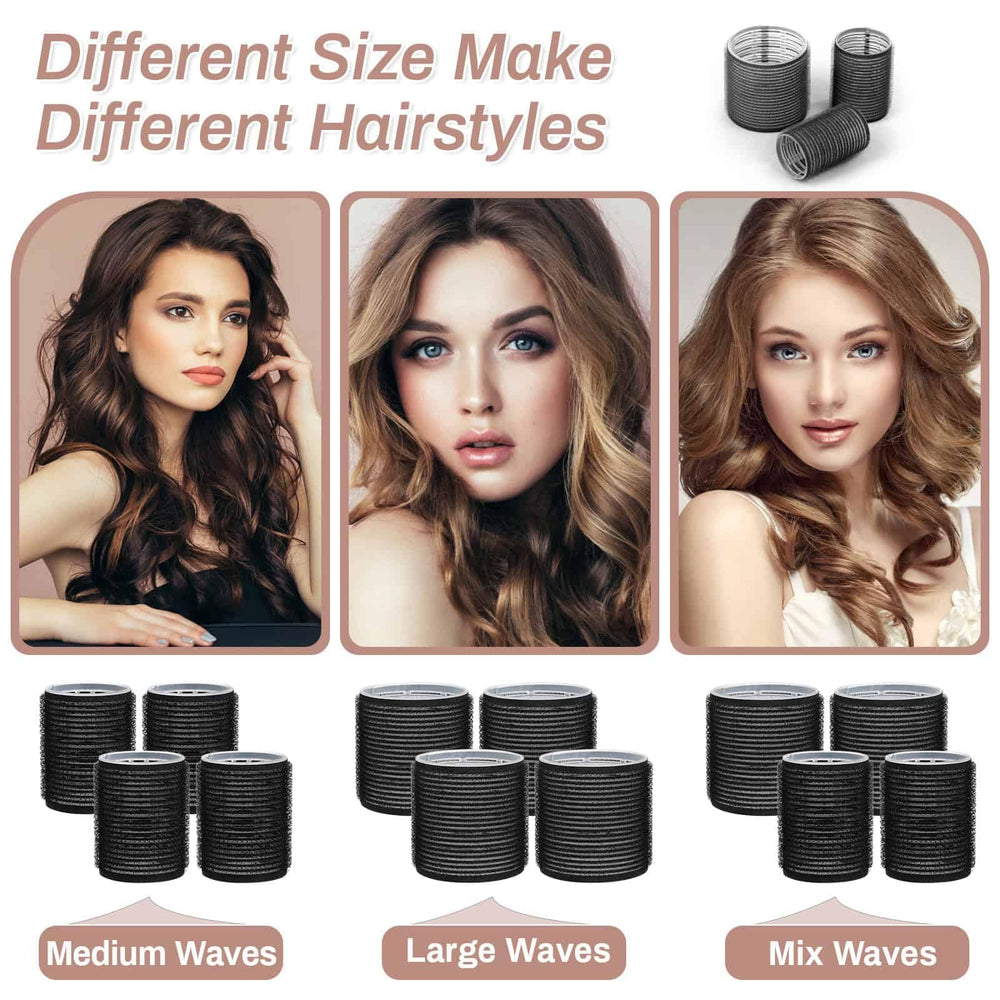 Shynek large roller (4.4 cm) adds lift and bounce to curls.
