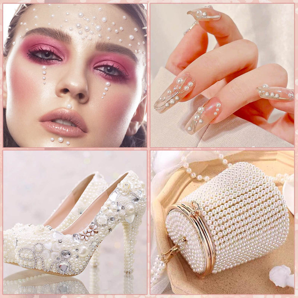 Shynek perlas 10mm: destellos de glamour en uñas y artes creativas.