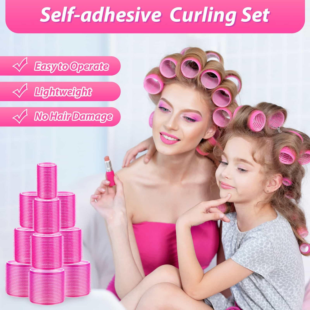 Shynek rose-red rollers size map highlighting jumbo to small options