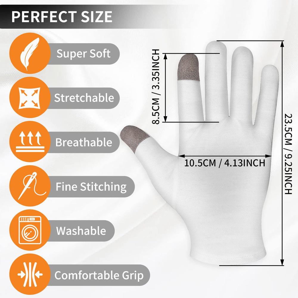 Guantes Sibba diseño táctil: usar dispositivos sin quitarse los guantes.