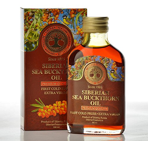 Siberian Treasure Aceite de espino amarillo de Siberia, origen natural y nutritivo