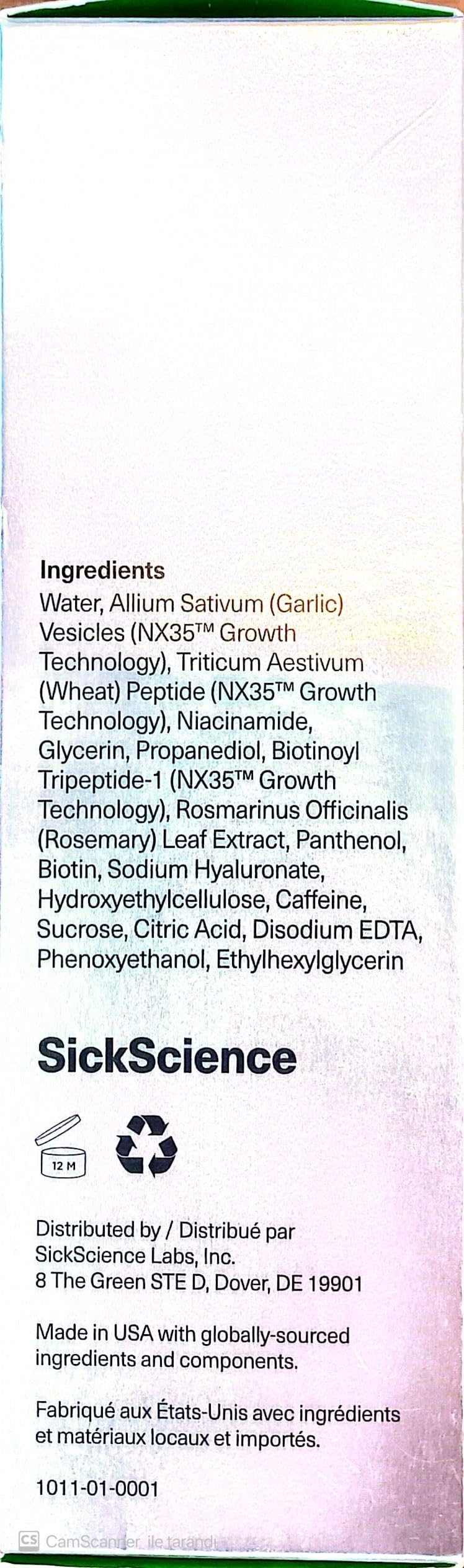 SickScience PowerCycle crown-volume boost hints at a lift across the scalp
