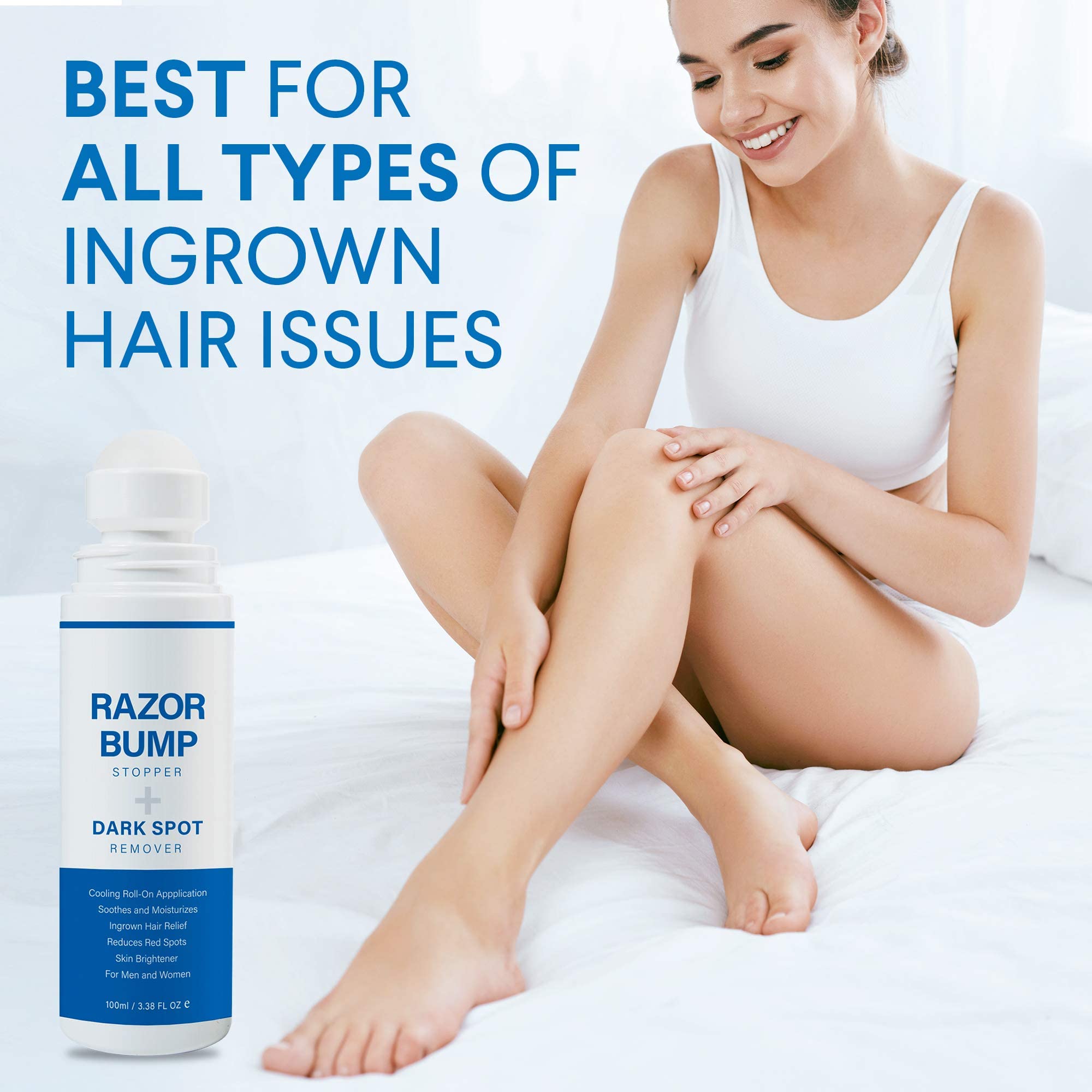 Sielkin Razor Bump Stopper highlights Avena Sativa peptide and birch sap.